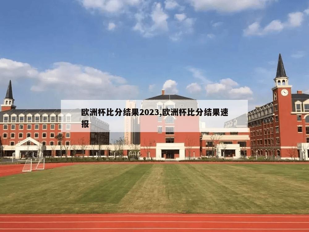 欧洲杯比分结果2023,欧洲杯比分结果速报