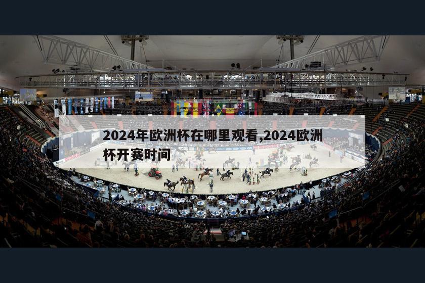 2024年欧洲杯在哪里观看,2024欧洲杯开赛时间